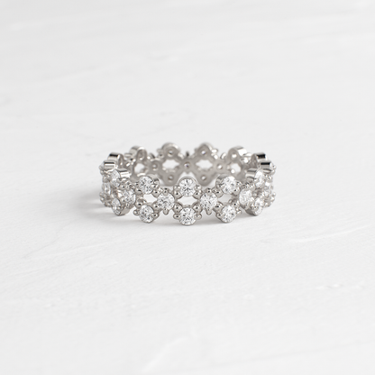 Eternity- 0.50 CT Round Lab Grown Diamond Wedding Band