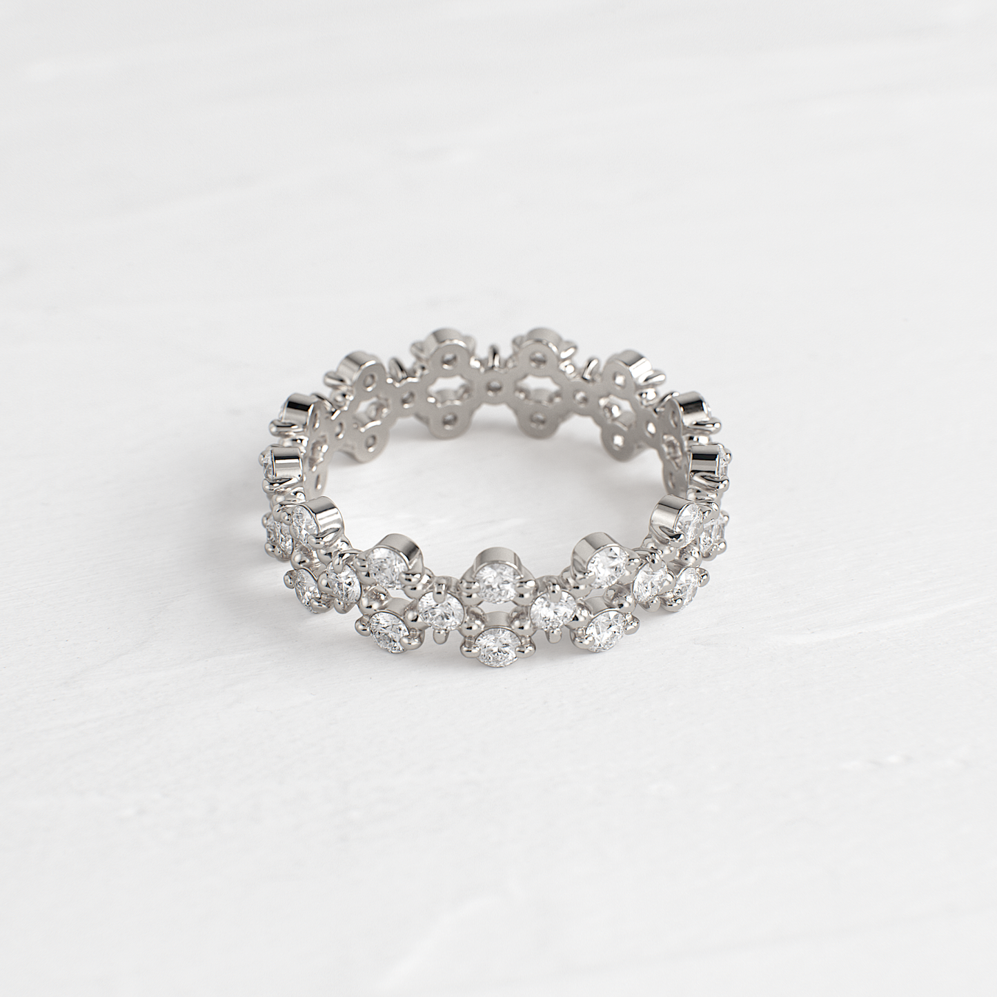 Eternity- 0.50 CT Round Lab Grown Diamond Wedding Band