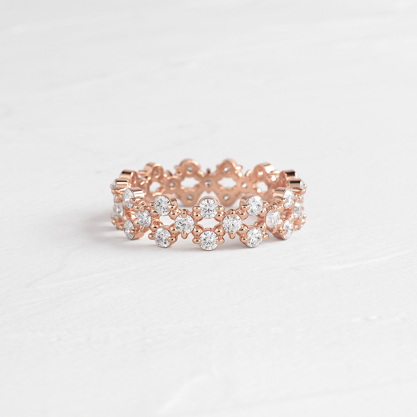 Eternity- 0.50 CT Round Lab Grown Diamond Wedding Band