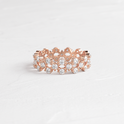 Eternity- 0.50 CT Round Lab Grown Diamond Wedding Band