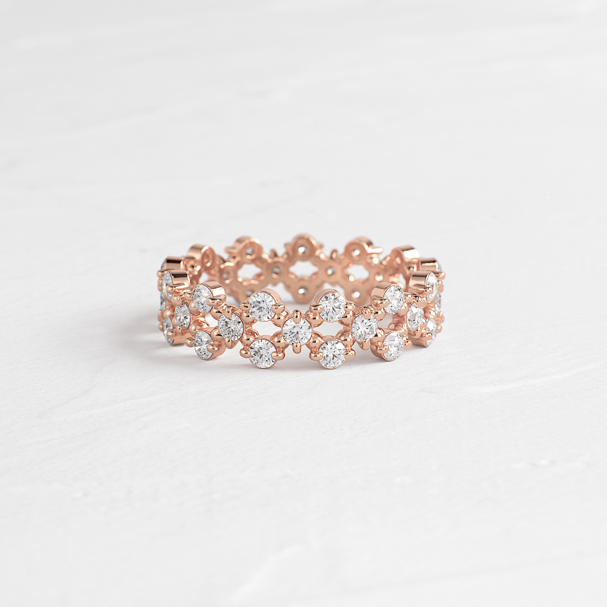 Eternity- 0.50 CT Round Lab Grown Diamond Wedding Band