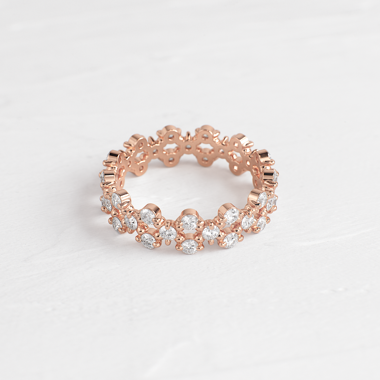 Eternity- 0.50 CT Round Lab Grown Diamond Wedding Band