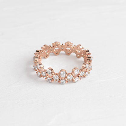 Eternity- 0.50 CT Round Lab Grown Diamond Wedding Band