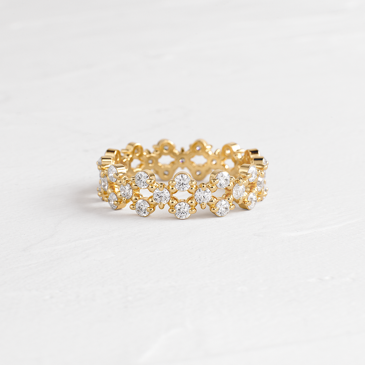 Eternity- 0.50 CT Round Lab Grown Diamond Wedding Band
