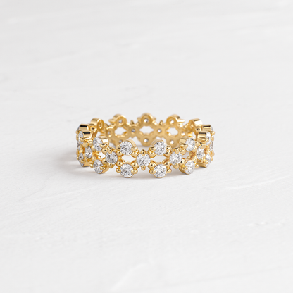 Eternity- 0.50 CT Round Lab Grown Diamond Wedding Band