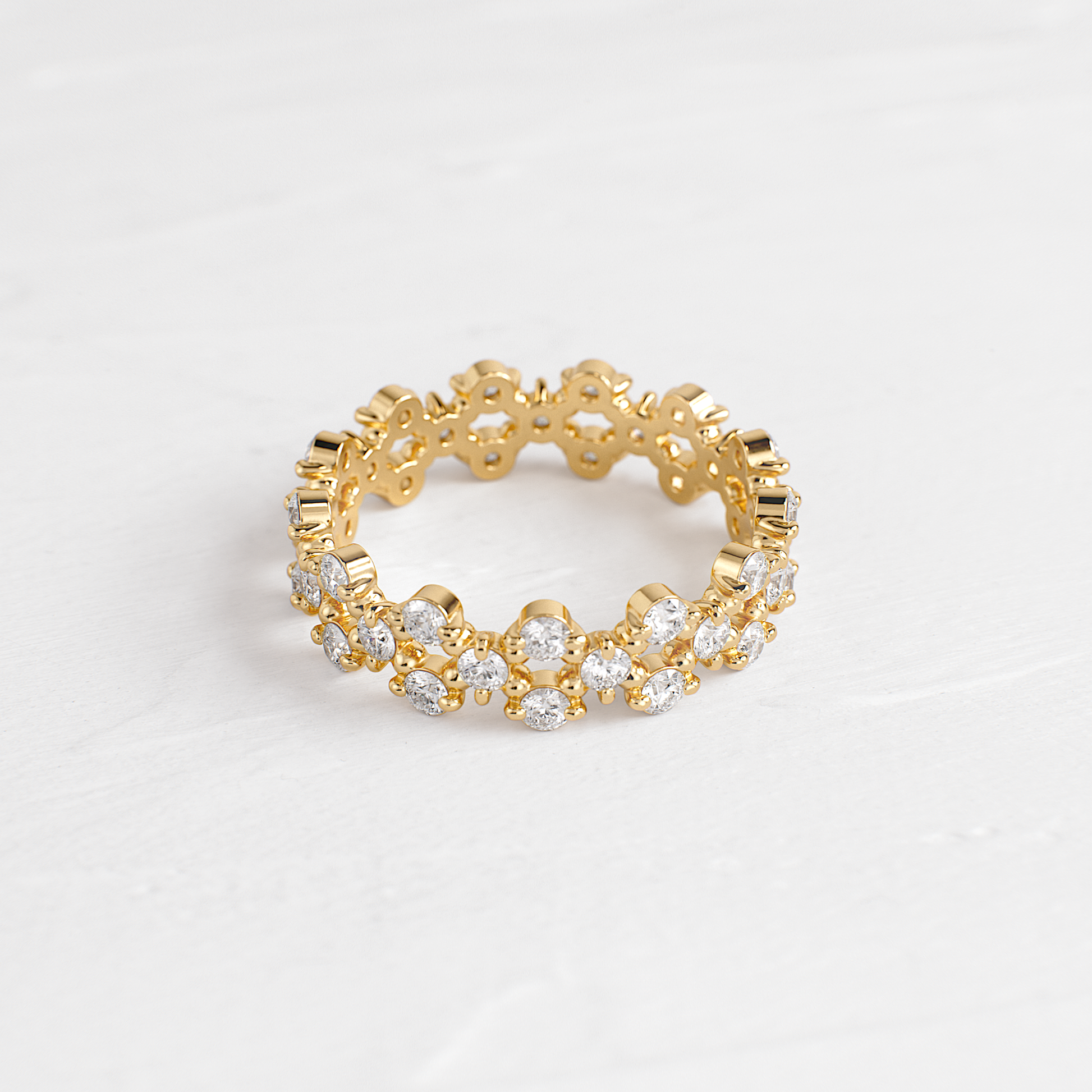 Eternity- 0.50 CT Round Lab Grown Diamond Wedding Band