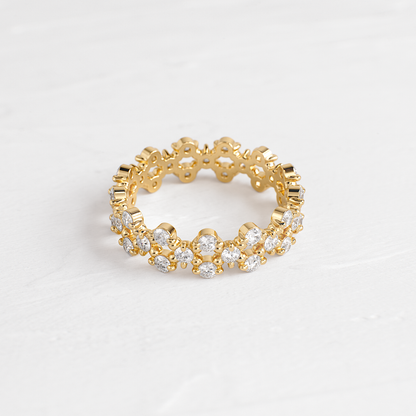 Eternity- 0.50 CT Round Lab Grown Diamond Wedding Band