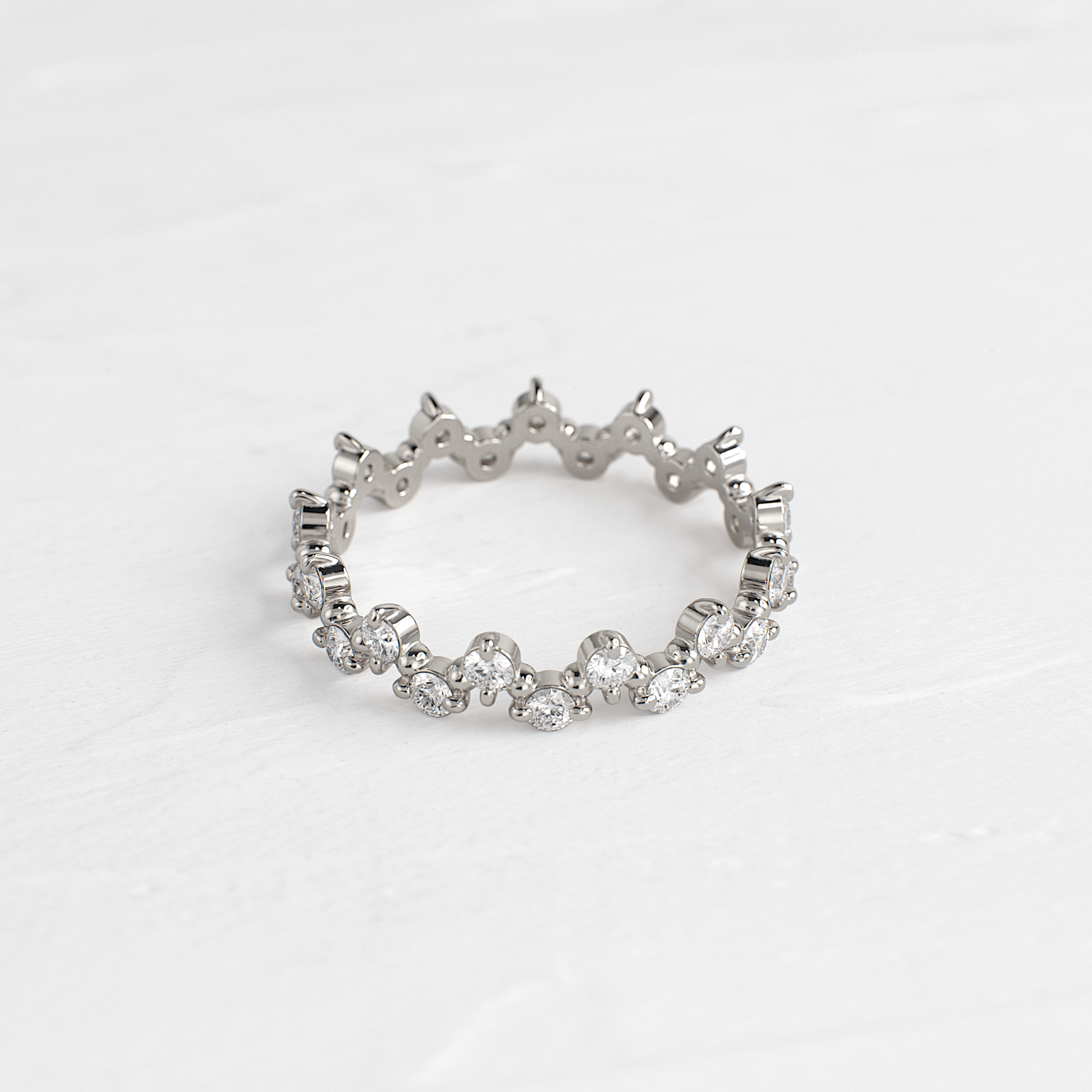 Eternity- 0.50 CT Round Lab Grown Diamond Wedding Band