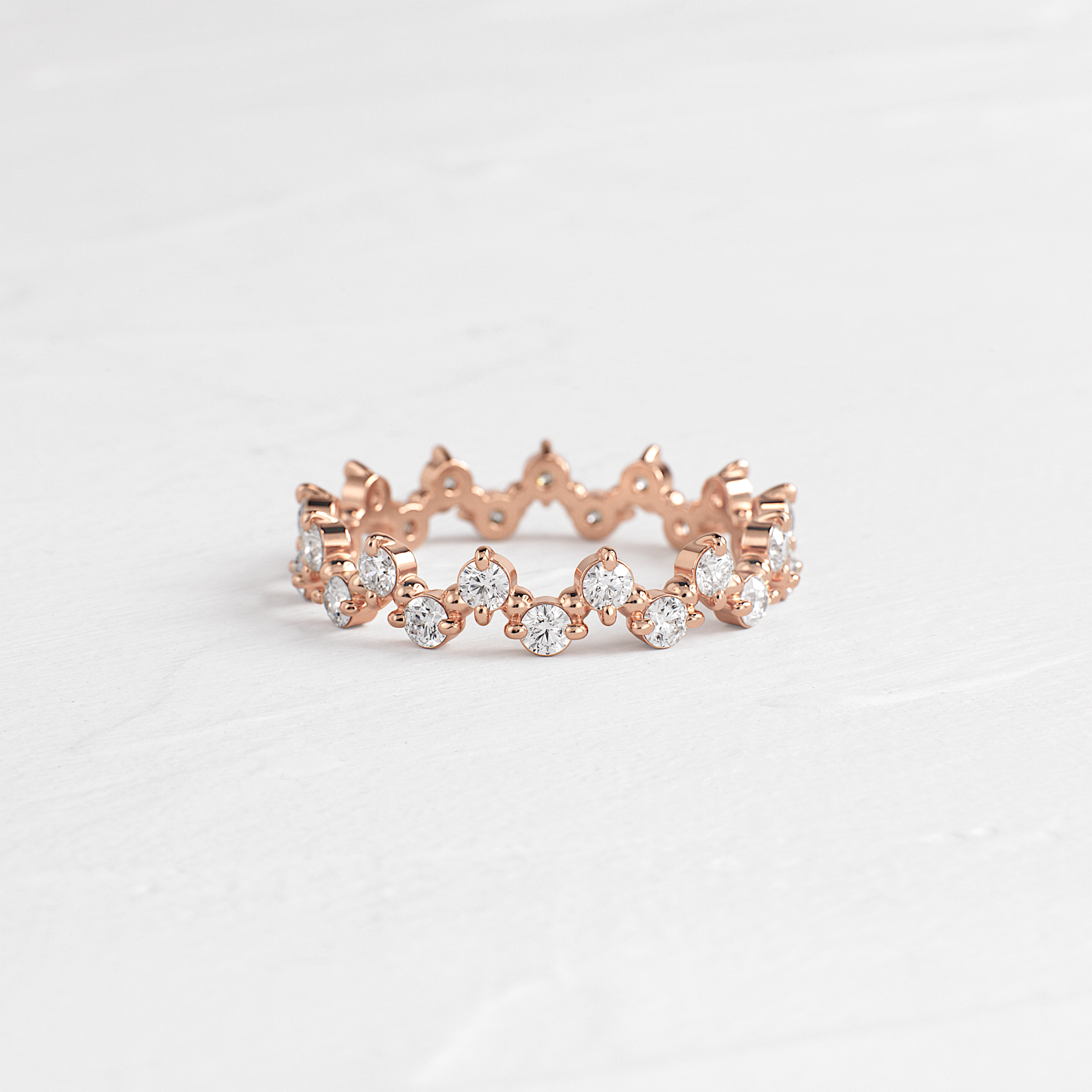 Eternity- 0.50 CT Round Lab Grown Diamond Wedding Band