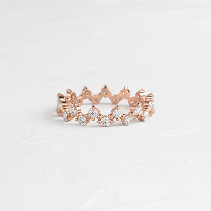 Eternity- 0.50 CT Round Lab Grown Diamond Wedding Band