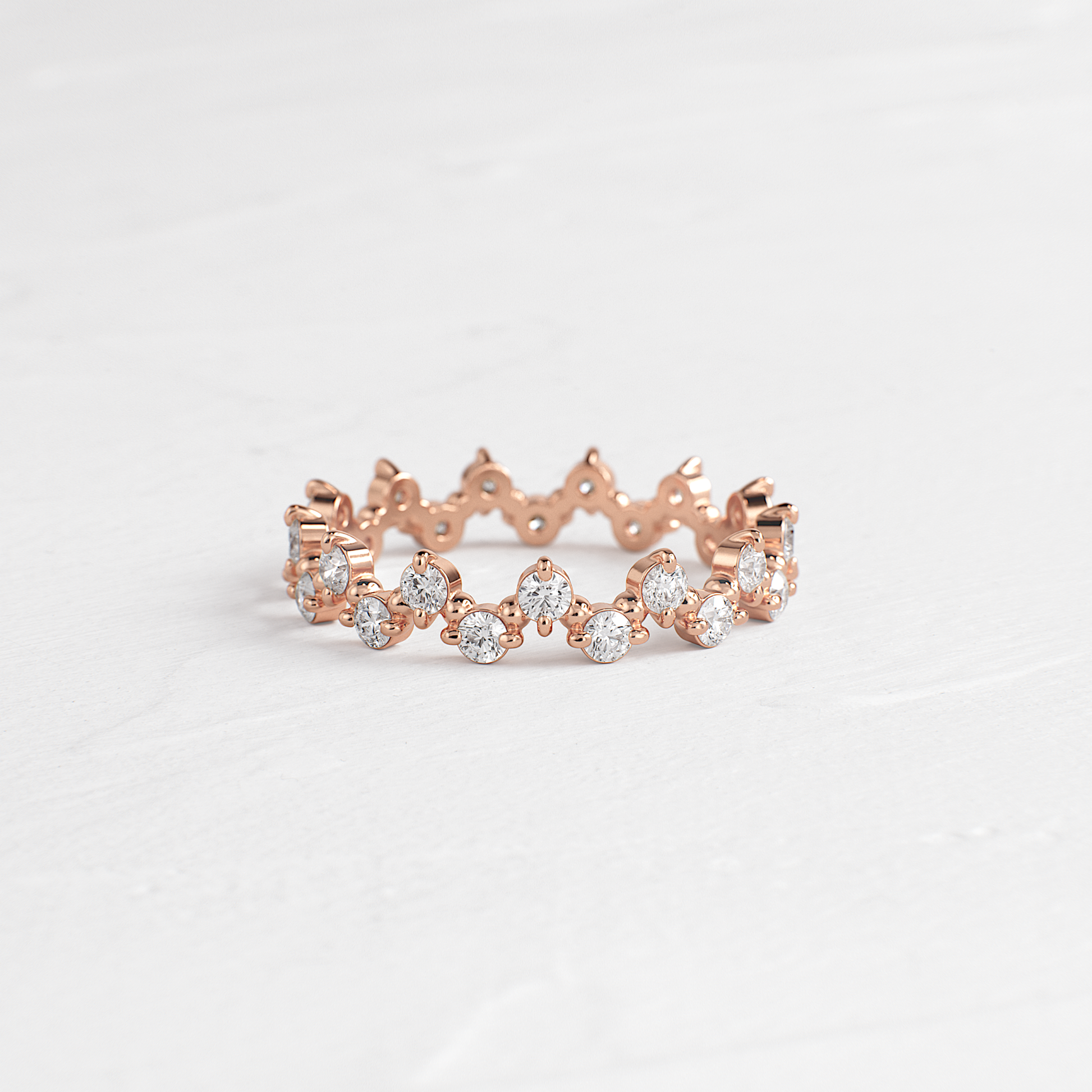 Eternity- 0.50 CT Round Lab Grown Diamond Wedding Band