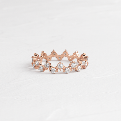 Eternity- 0.50 CT Round Lab Grown Diamond Wedding Band