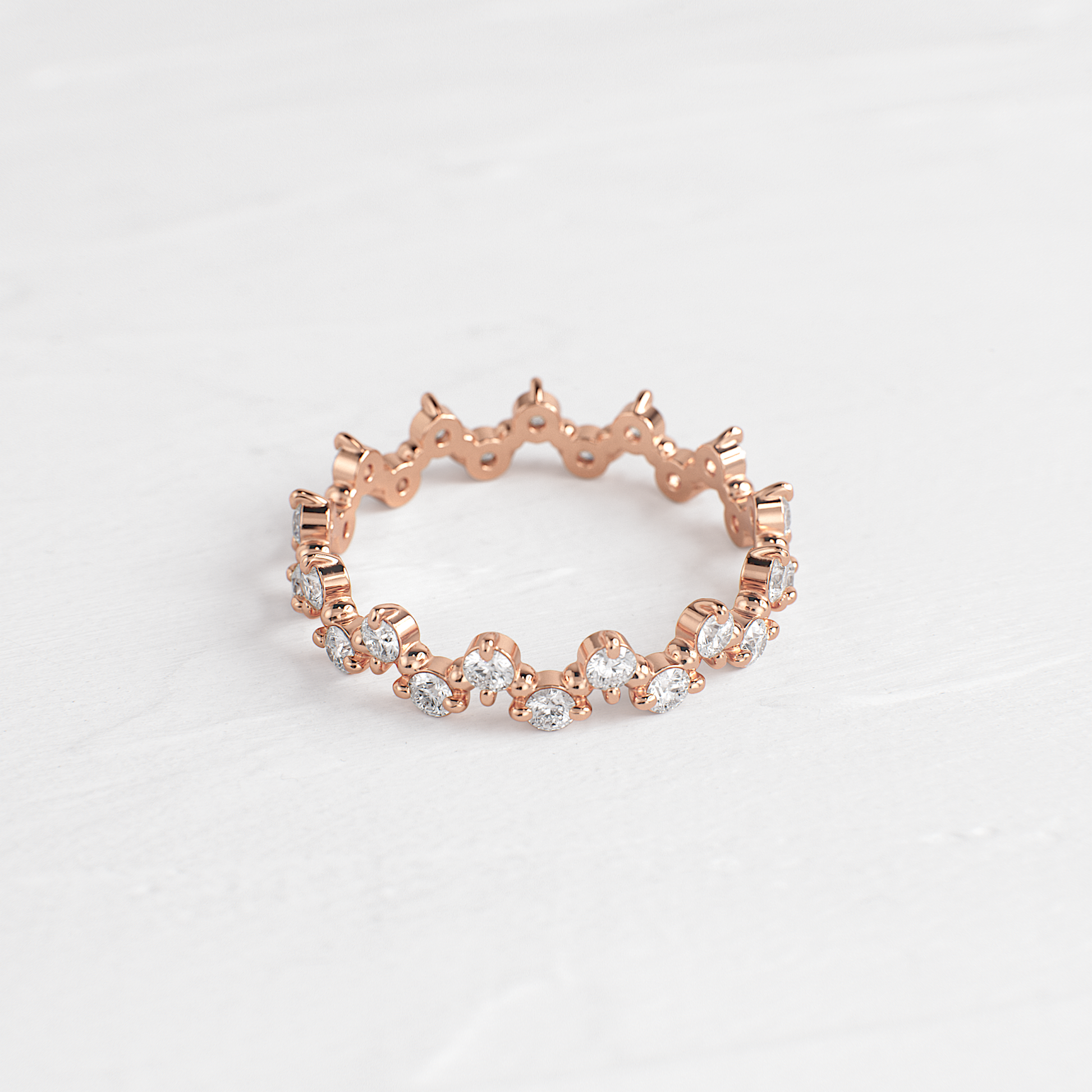 Eternity- 0.50 CT Round Lab Grown Diamond Wedding Band