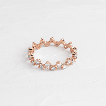Eternity- 0.50 CT Round Lab Grown Diamond Wedding Band