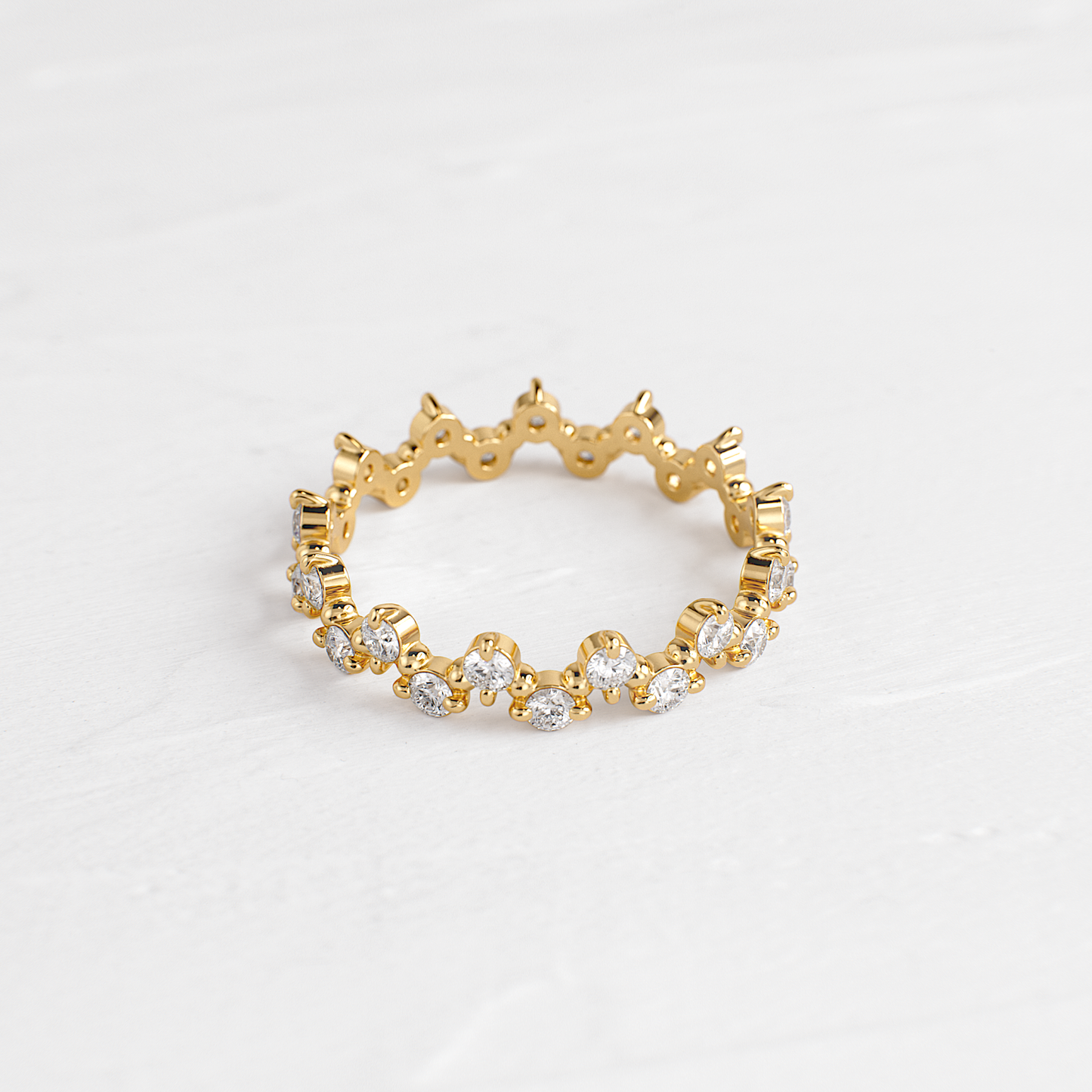 Eternity- 0.50 CT Round Lab Grown Diamond Wedding Band