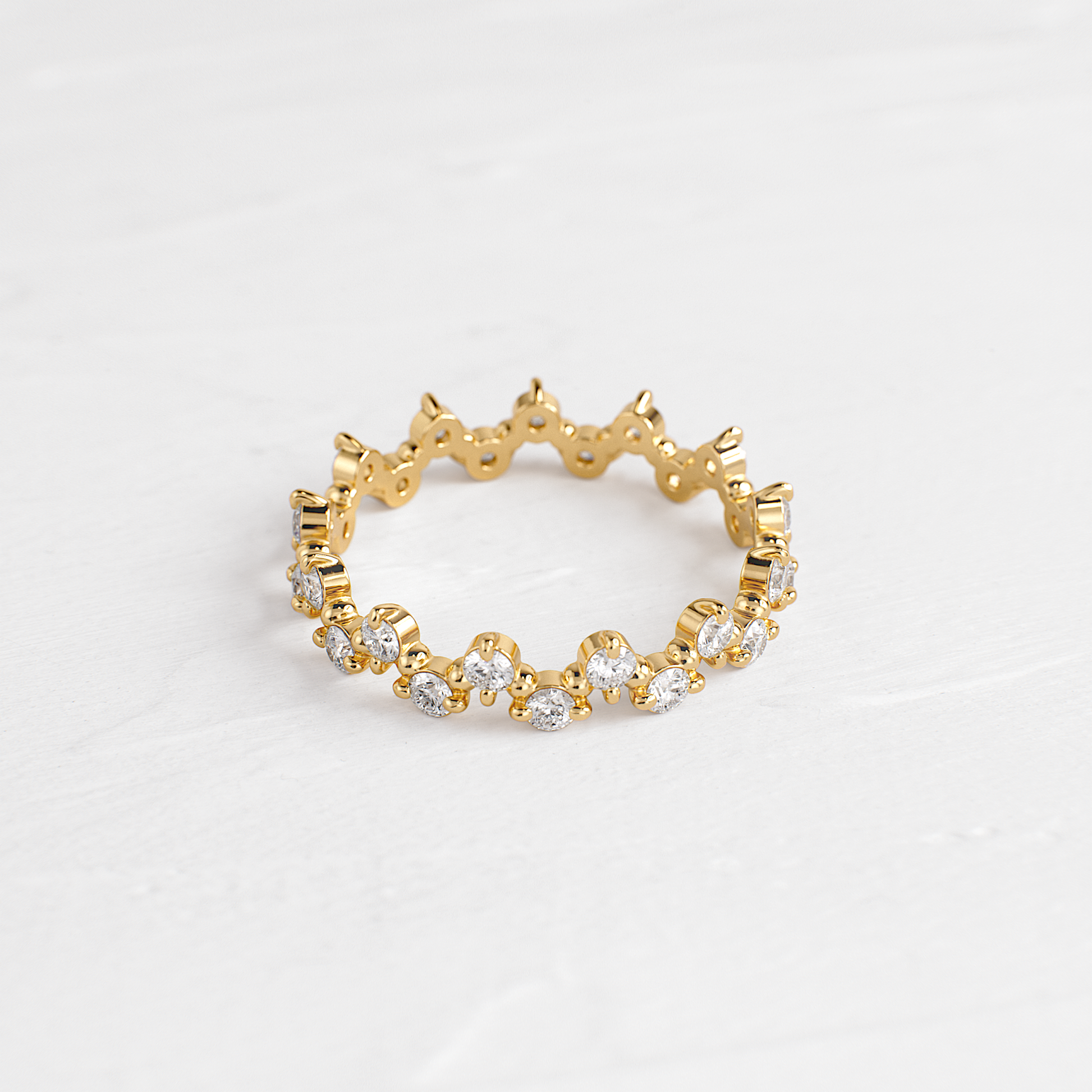 Eternity- 0.50 CT Round Lab Grown Diamond Wedding Band