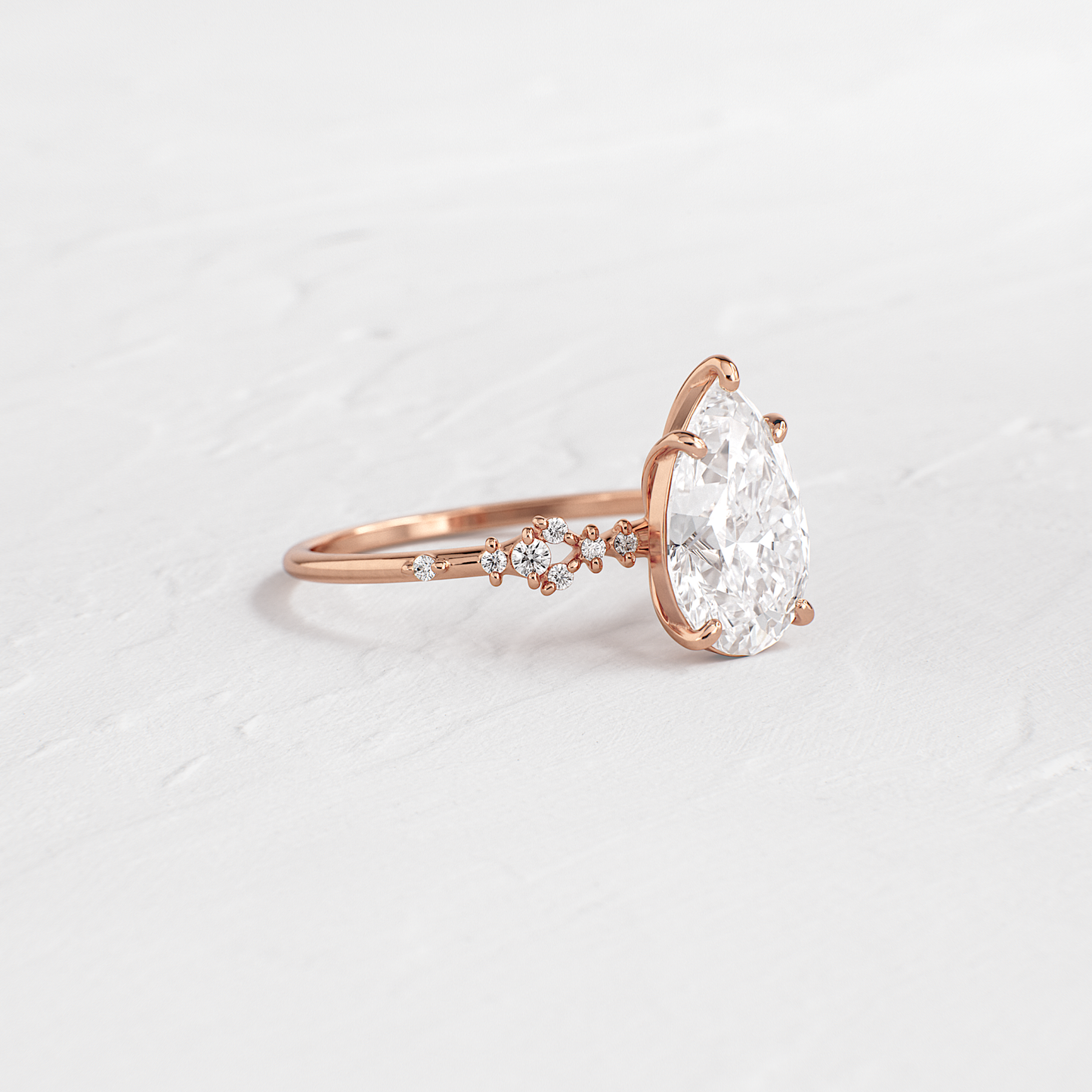 Solitaire-Oval Lab Grown Diamond Engagement Ring
