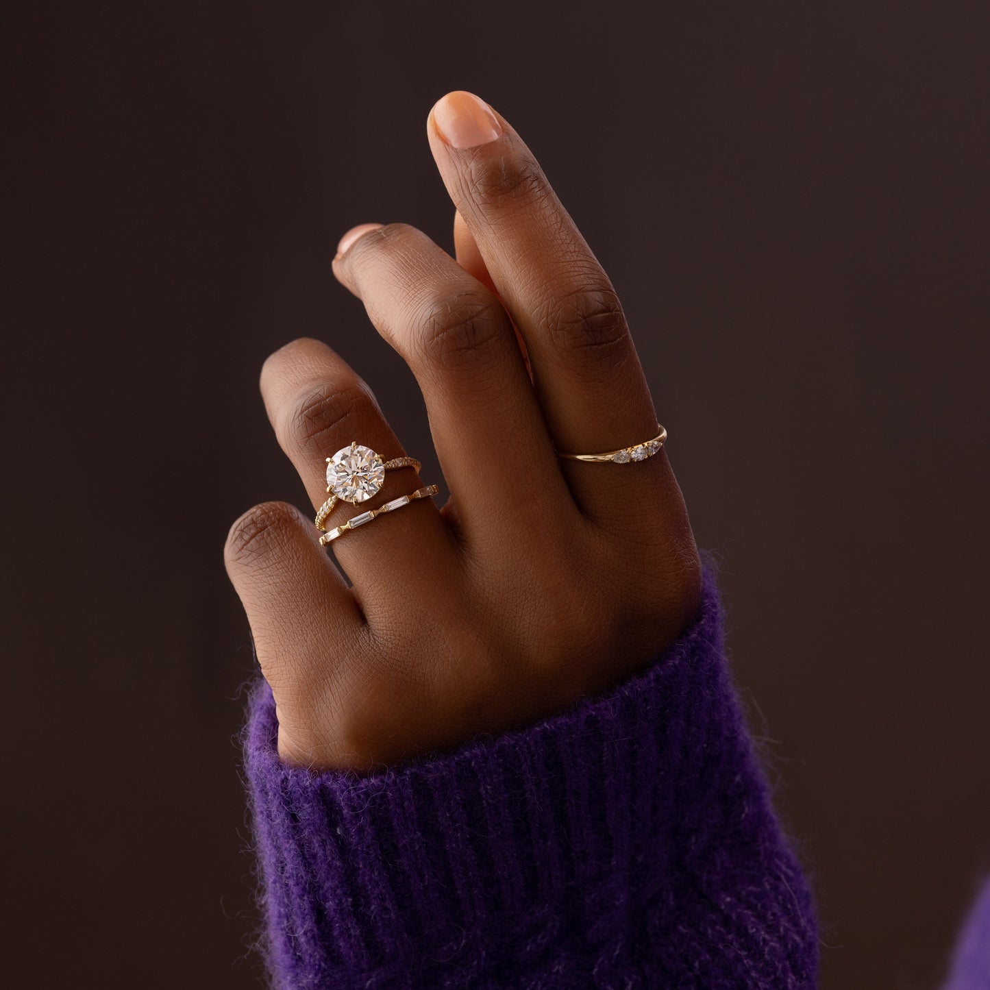 Solitaire-Oval Lab Grown Diamond Engagement Ring