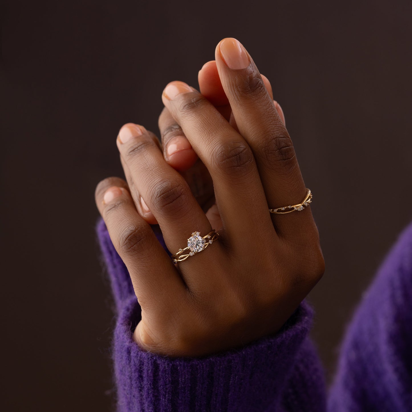 Solitaire-Oval Lab Grown Diamond Engagement Ring