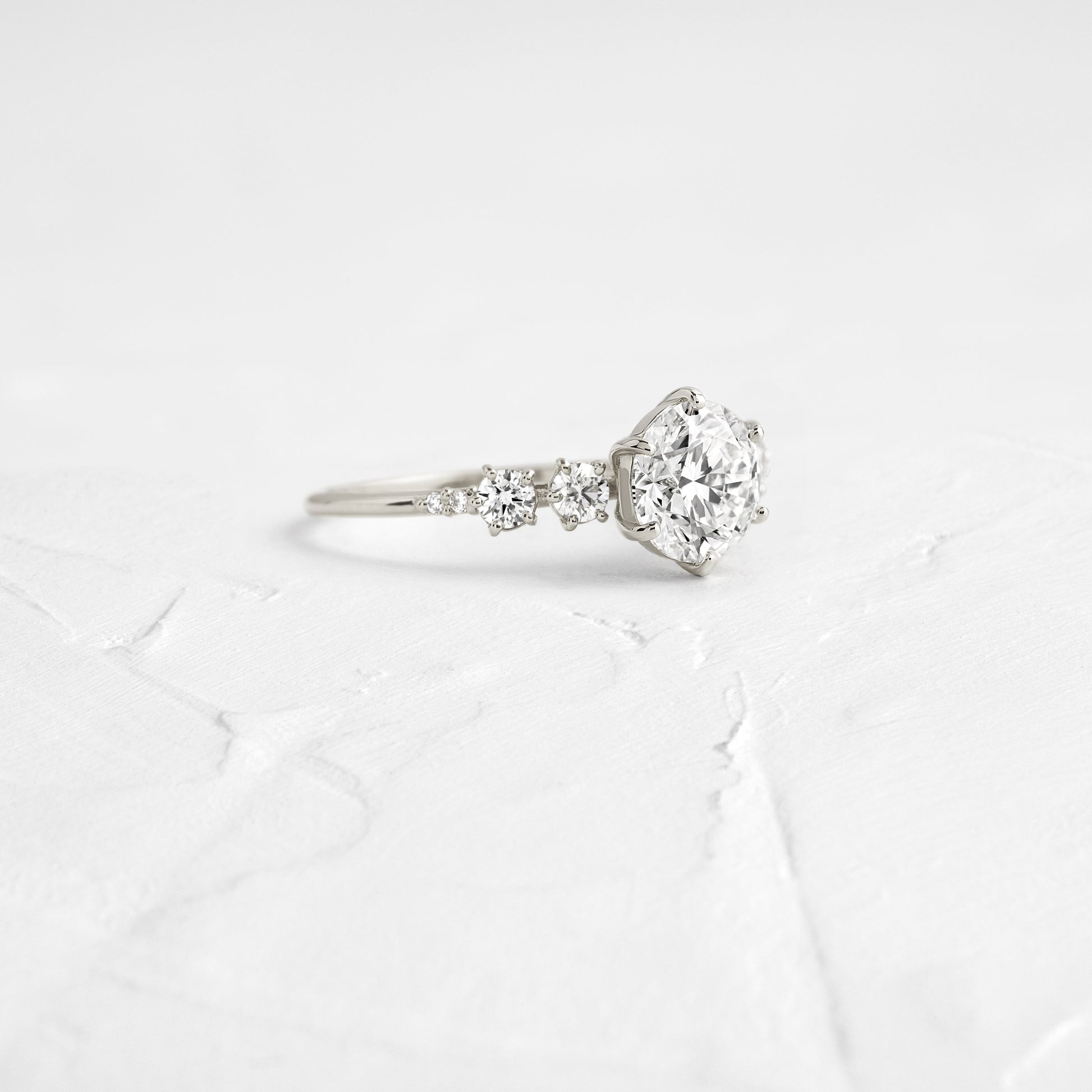 Solitaire-Oval Lab Grown Diamond Engagement Ring