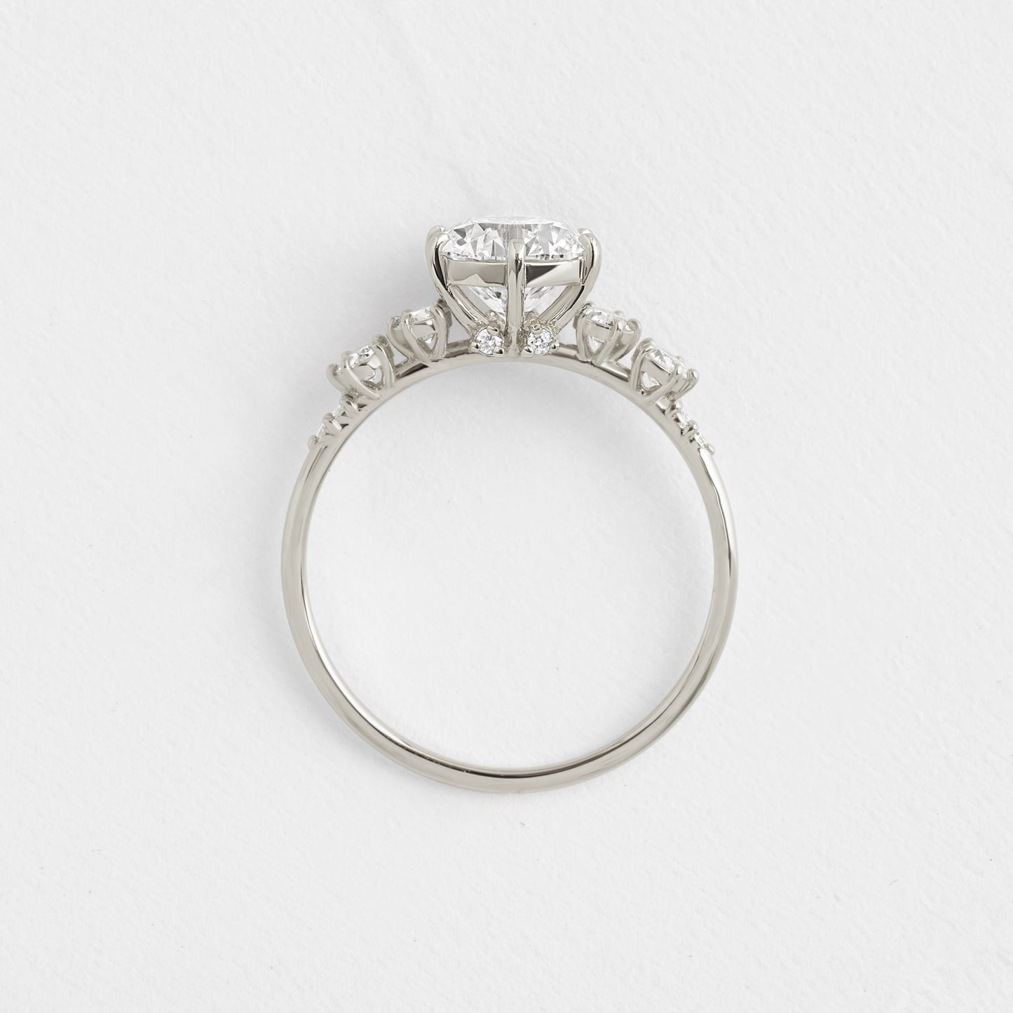 Solitaire-Oval Lab Grown Diamond Engagement Ring