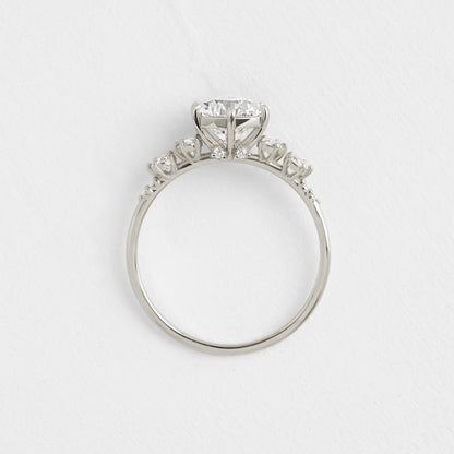 Solitaire-Oval Lab Grown Diamond Engagement Ring
