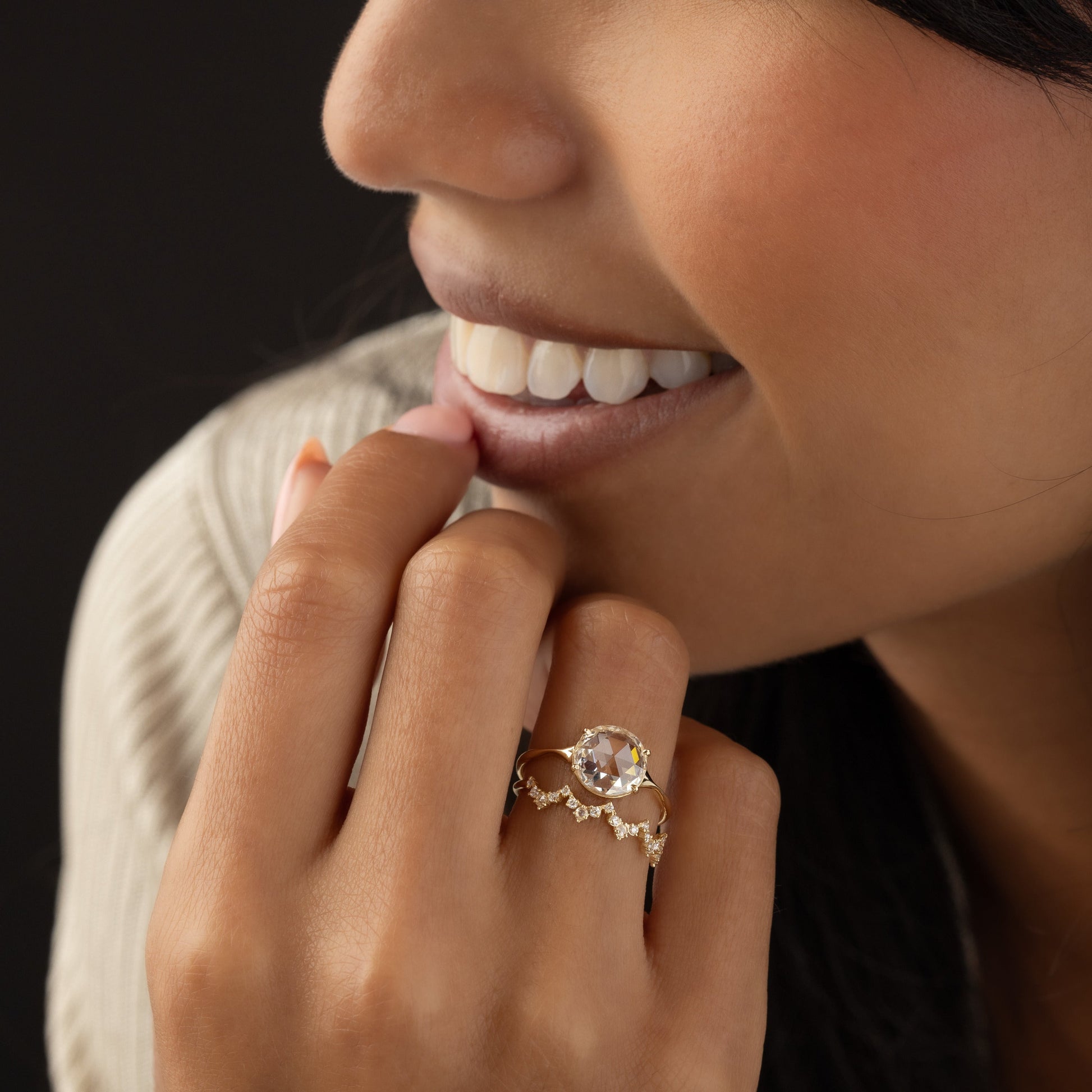 Solitaire-Oval Lab Grown Diamond Engagement Ring