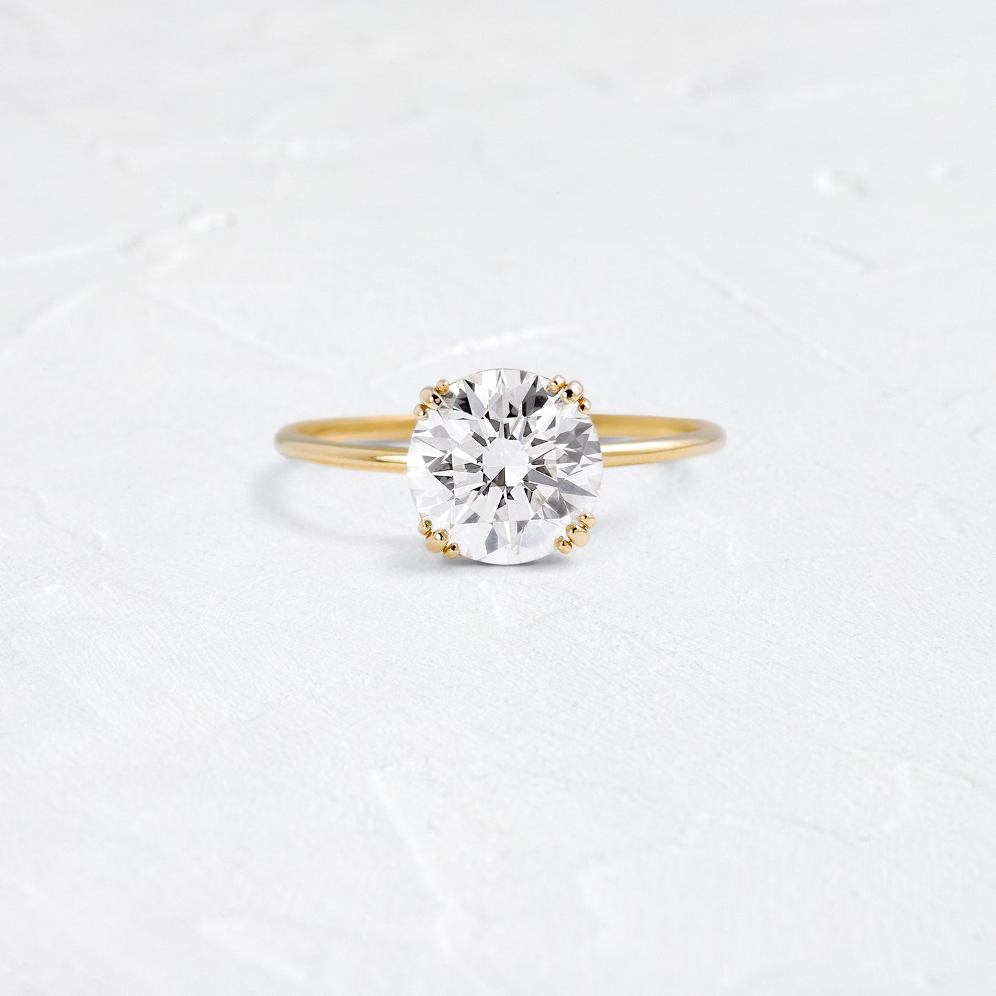 Solitaire-Oval Lab Grown Diamond Engagement Ring