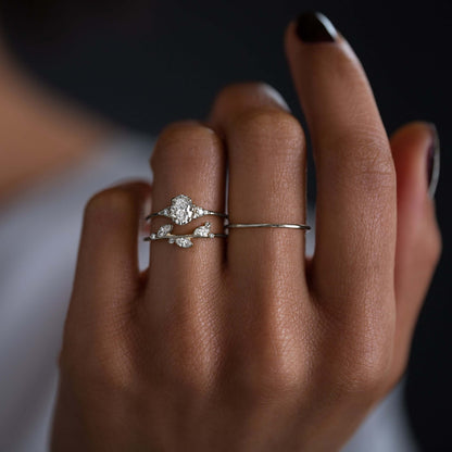 Solitaire-Oval Lab Grown Diamond Engagement Ring
