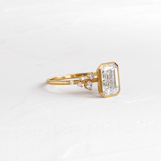 Solitaire-Oval Lab Grown Diamond Engagement Ring