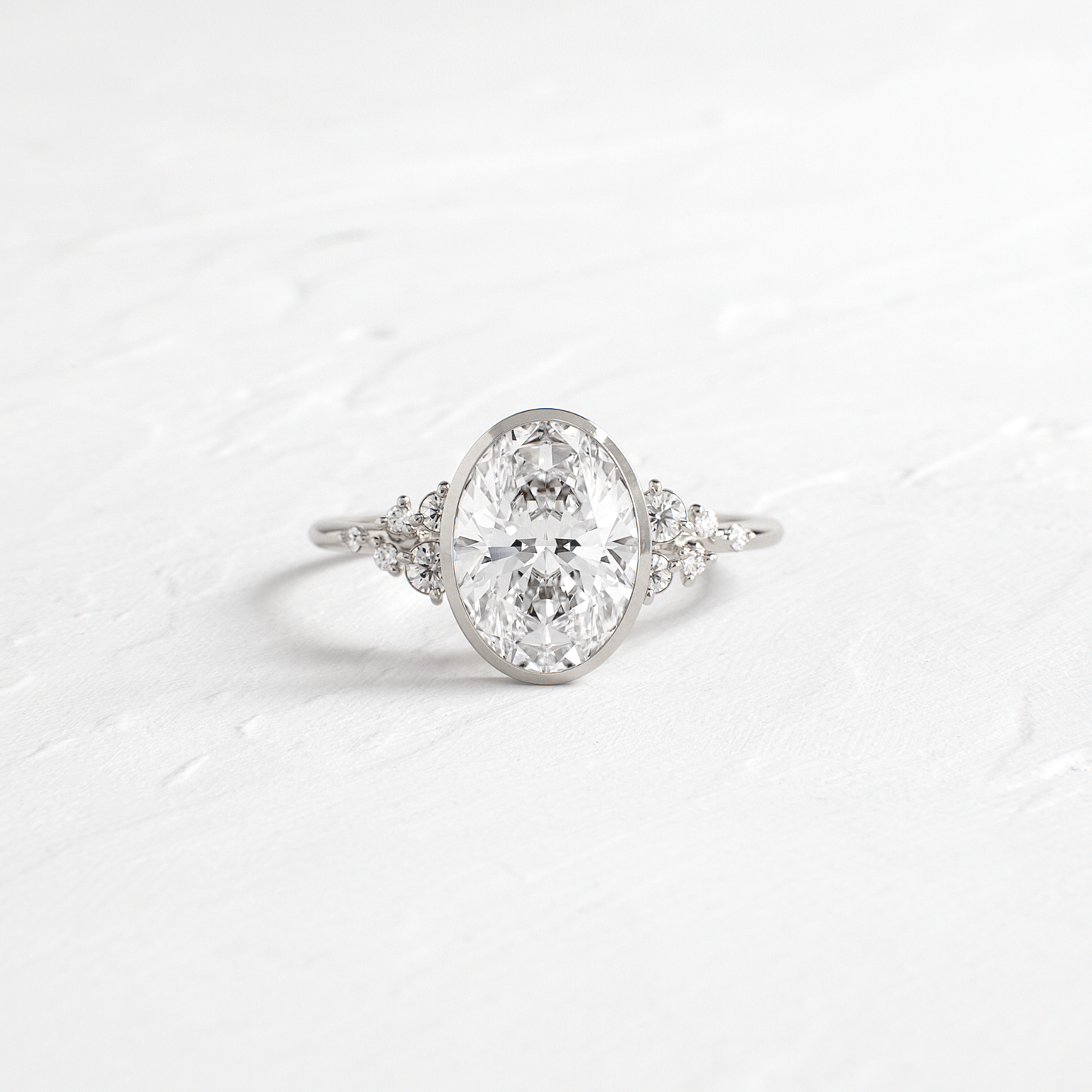 Solitaire-Oval Lab Grown Diamond Engagement Ring