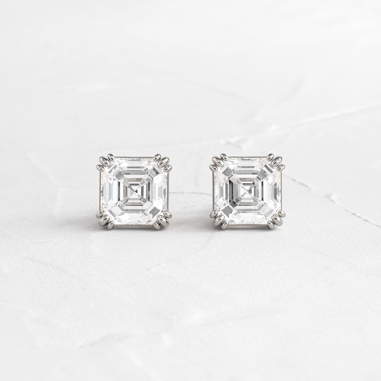 Solitaire- 1.0CT Oval Lab Grown Diamond Earrings