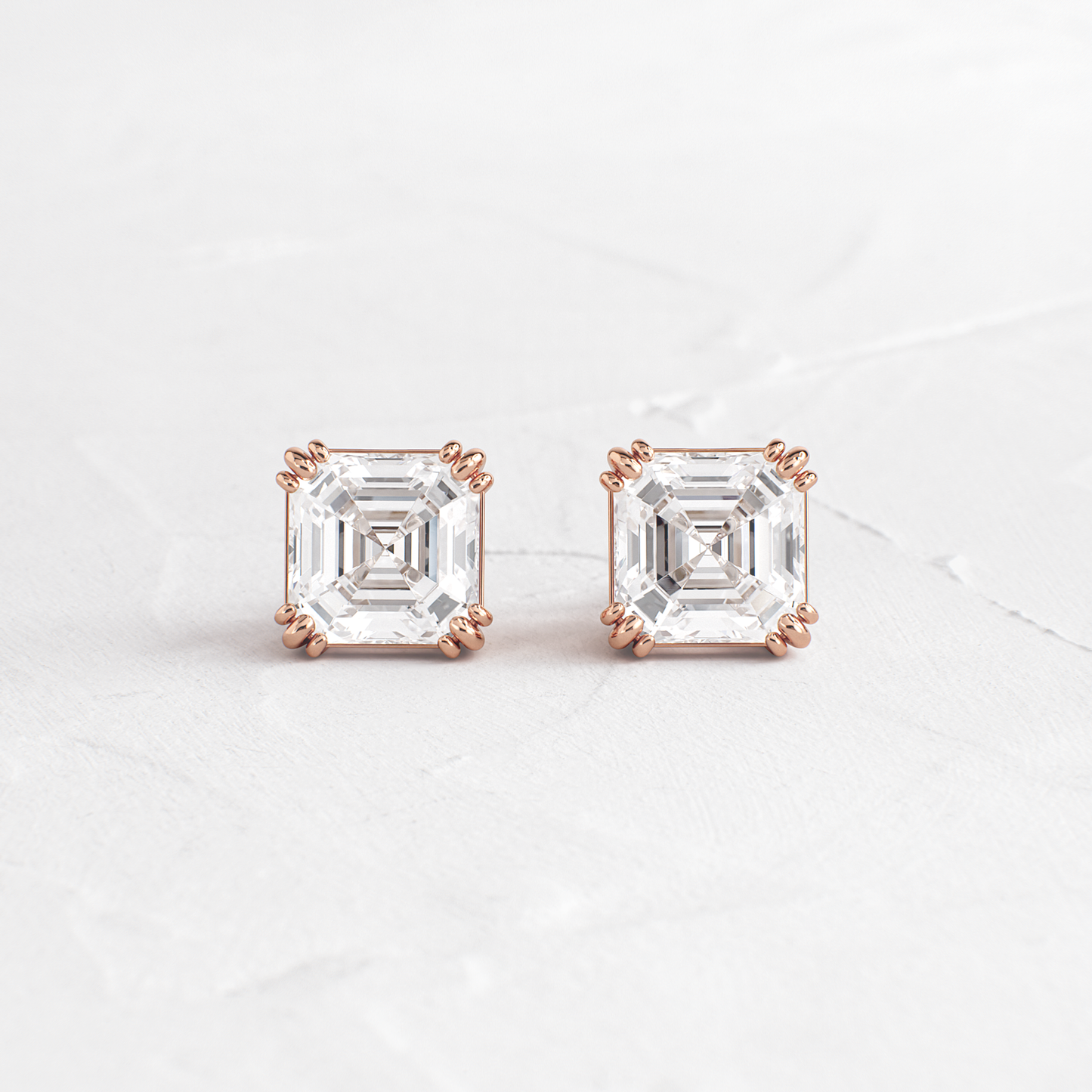 Solitaire- 1.0CT Oval Lab Grown Diamond Earrings