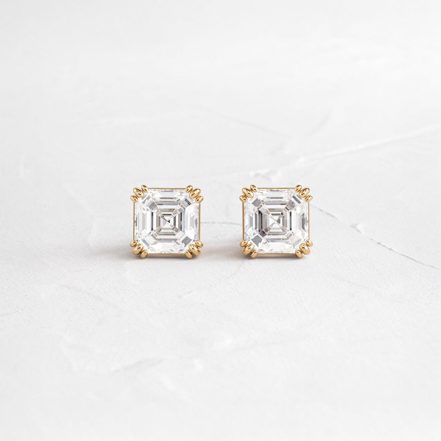 Solitaire- 1.0CT Oval Lab Grown Diamond Earrings