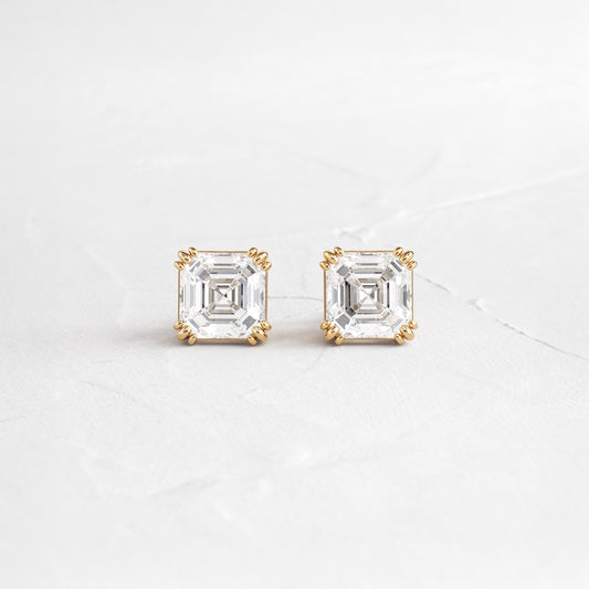 Solitaire- 1.0CT Oval Lab Grown Diamond Earrings