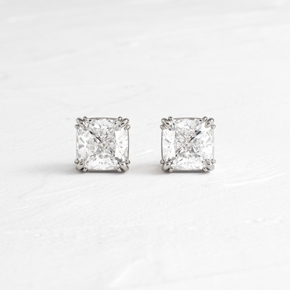 Solitaire- 1.0CT Oval Lab Grown Diamond Earrings