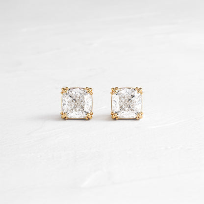 Solitaire- 1.0CT Oval Lab Grown Diamond Earrings