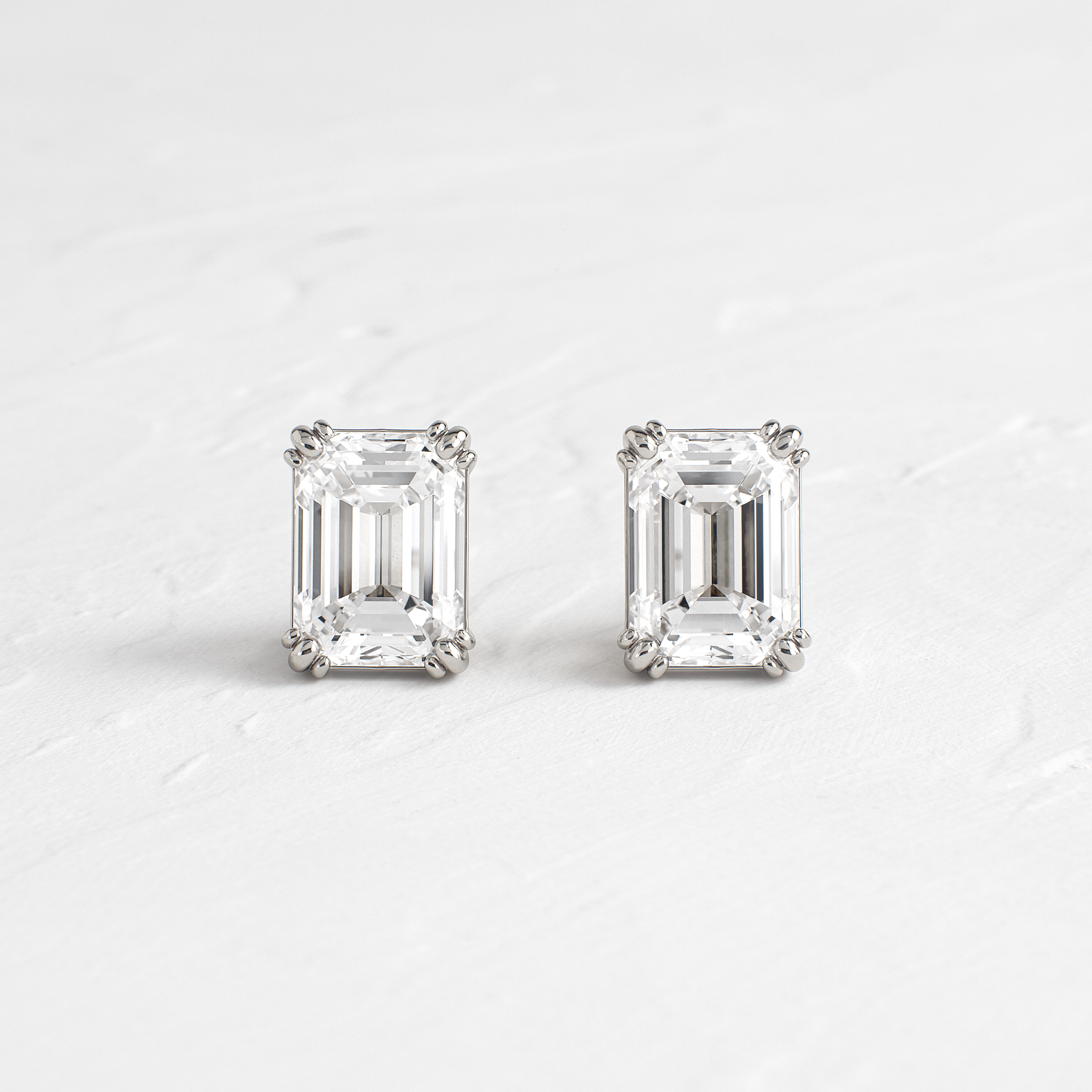 Solitaire- 1.0CT Oval Lab Grown Diamond Earrings
