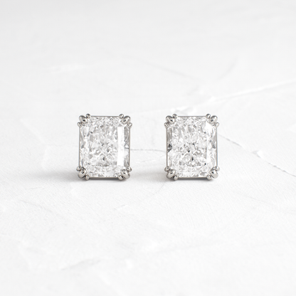 Solitaire- 1.0CT Oval Lab Grown Diamond Earrings