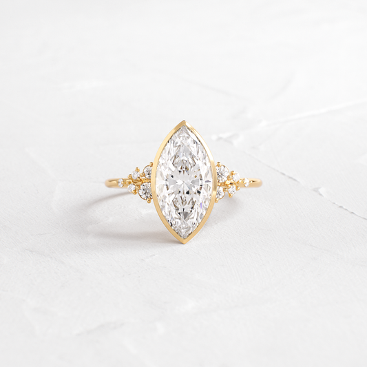 Solitaire-Oval Lab Grown Diamond Engagement Ring