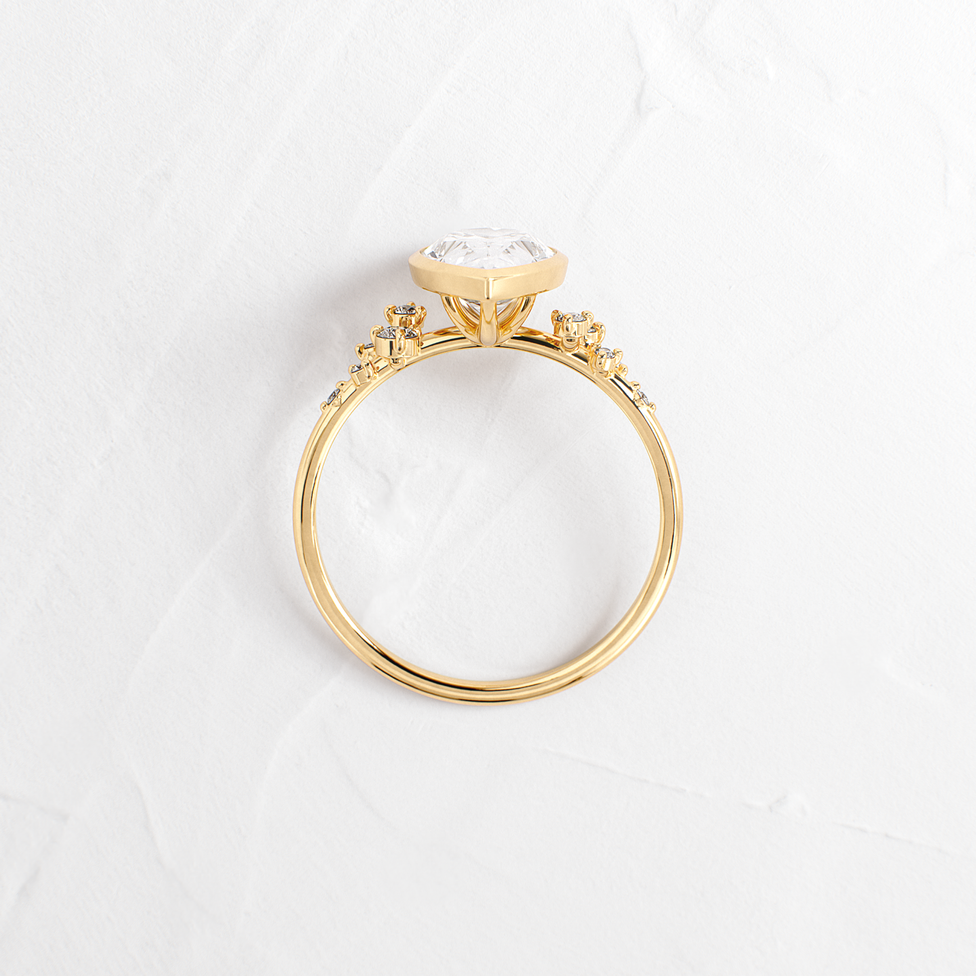 Solitaire-Oval Lab Grown Diamond Engagement Ring
