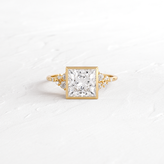 Solitaire-Oval Lab Grown Diamond Engagement Ring