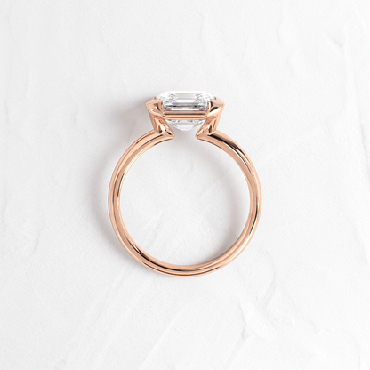 Solitaire-Oval Lab Grown Diamond Engagement Ring