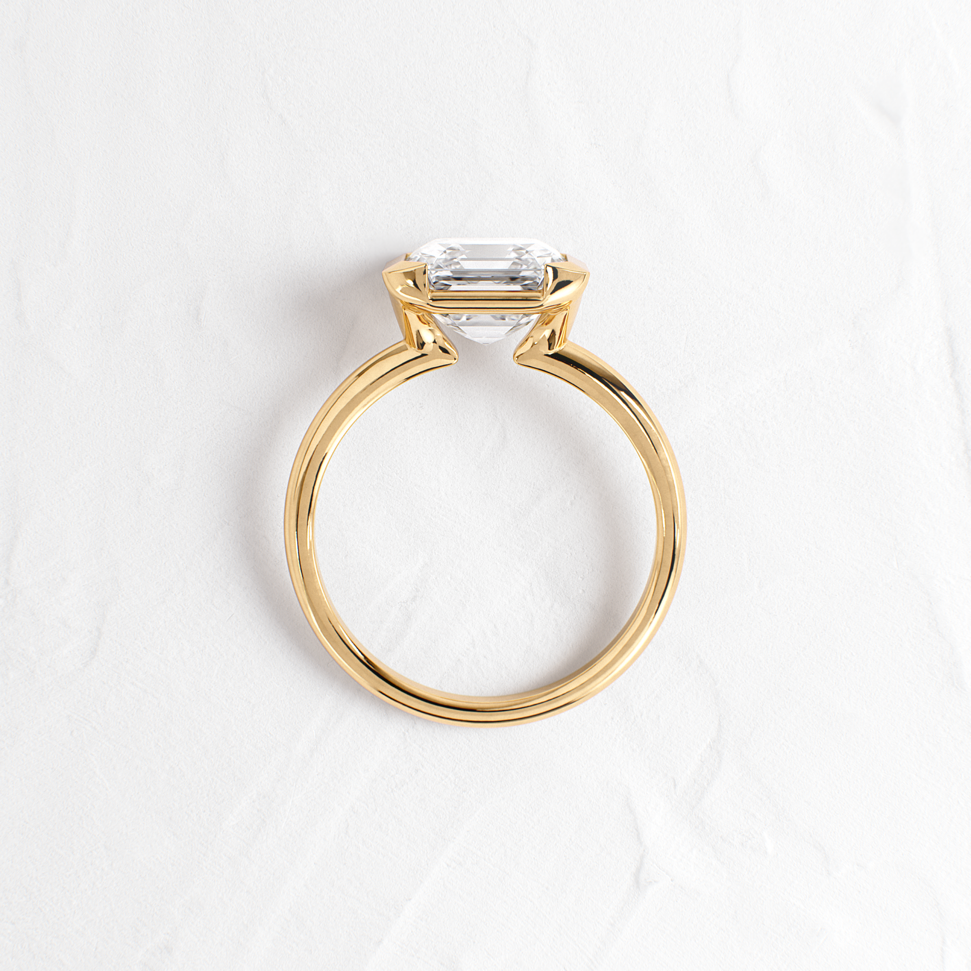Solitaire-Oval Lab Grown Diamond Engagement Ring