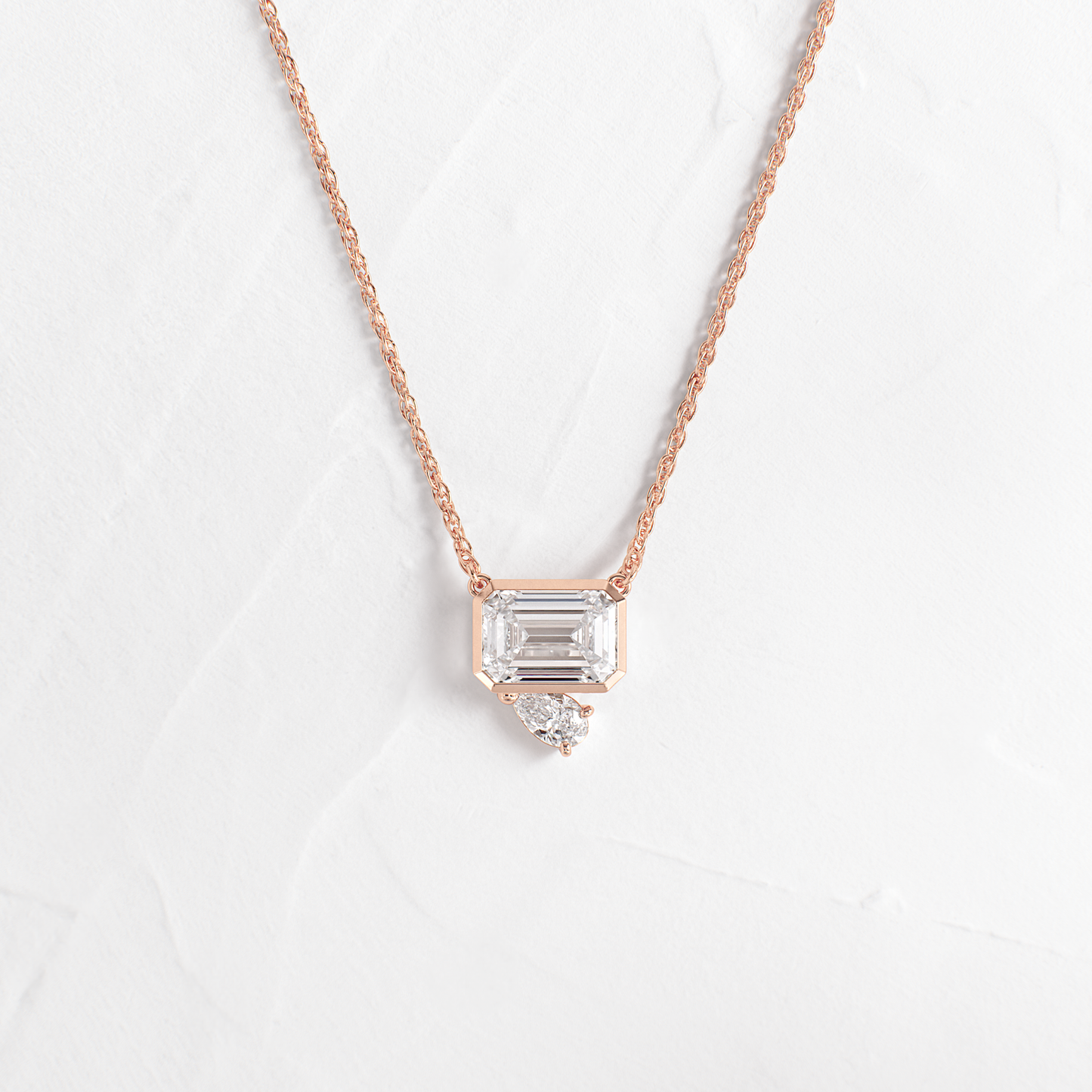 Solitaire- 1.0 CT Oval Lab Grown Diamond Necklace