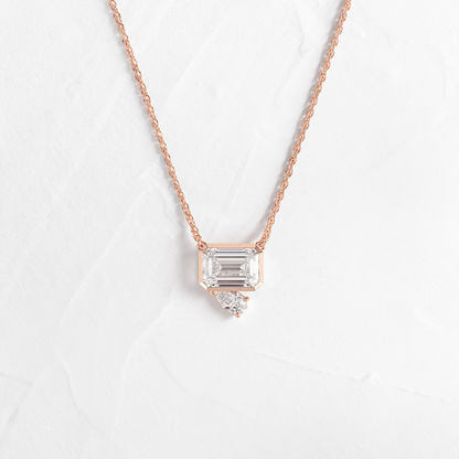 Solitaire- 1.0 CT Oval Lab Grown Diamond Necklace