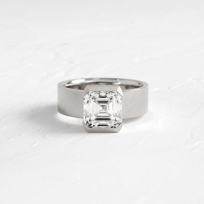 Solitaire-Oval Lab Grown Diamond Engagement Ring