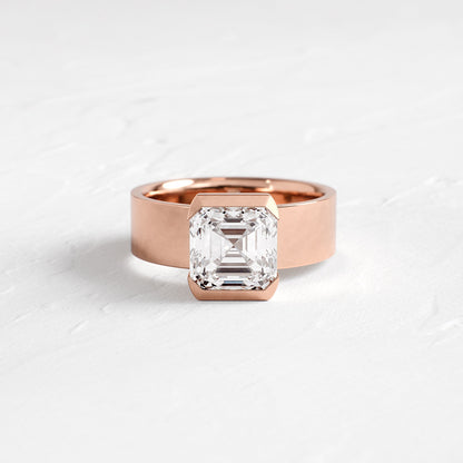 Solitaire-Oval Lab Grown Diamond Engagement Ring