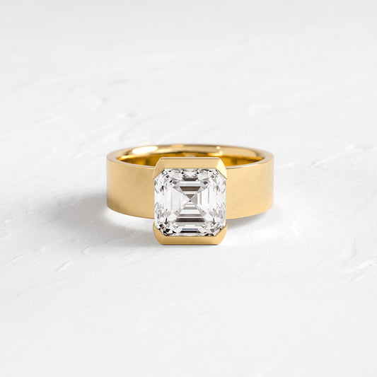 Solitaire-Oval Lab Grown Diamond Engagement Ring
