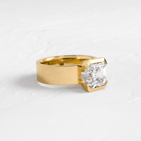 Solitaire-Oval Lab Grown Diamond Engagement Ring